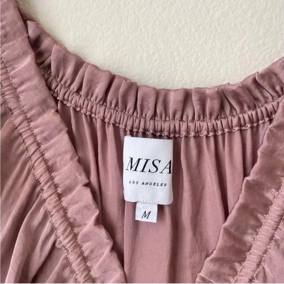 MISA Los Angeles Romi Dress Off the Shoulder Mauve
Size M - Picture 11 of 15